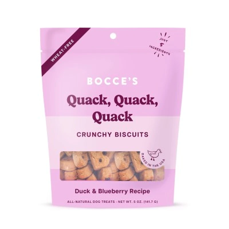 Bocce's Bakery - Crunchy Biscuits Dog Treats - Quack Quack
