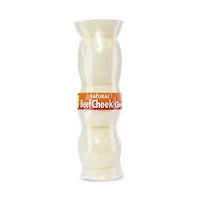 - Highly Digestible Natural Beefhide Dog Chew - Cheek Roll - Natural Source Of Collagen - Supports Dental Health
