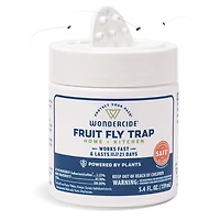 Wondercide - Fruit Fly Trap for Home + Kitchen - Plant Powered & Pet Safe Insect Control