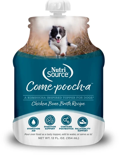 NutriSource - Dog Meal Topper - Chicken Come-Pooch-A