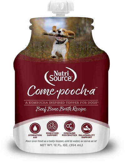 NutriSource - Dog Meal Topper  - Beef Come-Pooch-A