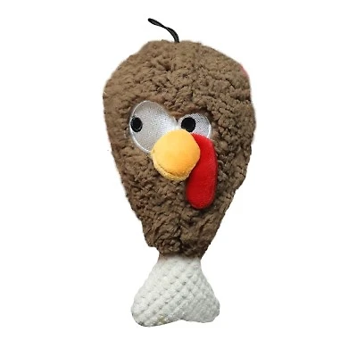 Plush Dog Toy - Turkey Leg