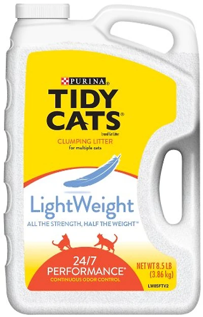 Tidy Cat - Clumping Clay Cat Litter - Light Weight 24/7 Performance for Multiple Cats