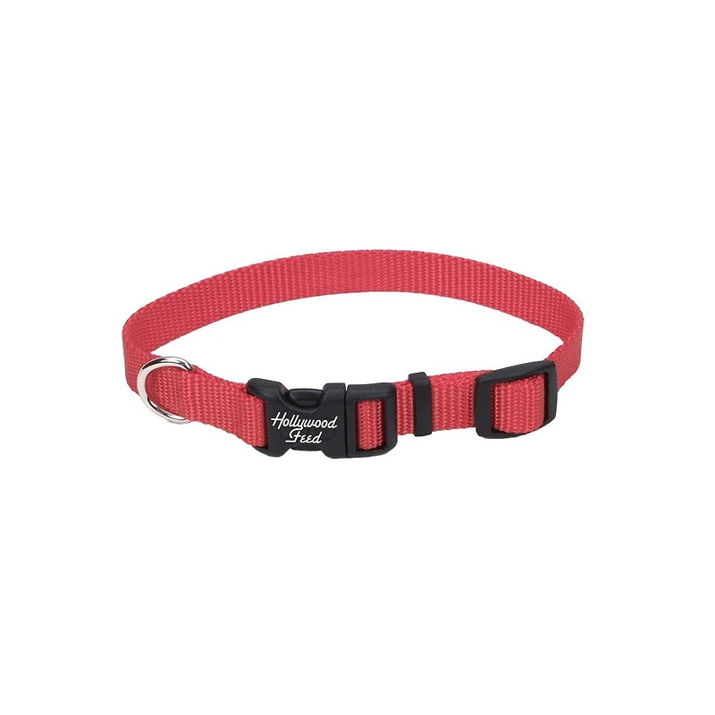 Nylon Dog Collar - Red