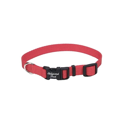 Nylon Dog Collar - Red