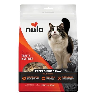 Nulo - Freeze Dried Raw Cat Food - Turkey & Duck