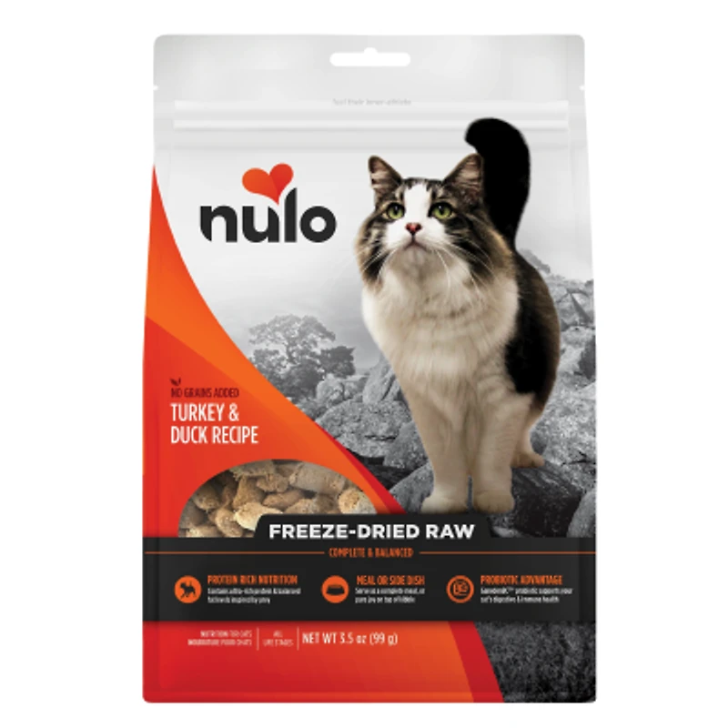 - Freeze Dried Raw Cat Food - Turkey & Duck