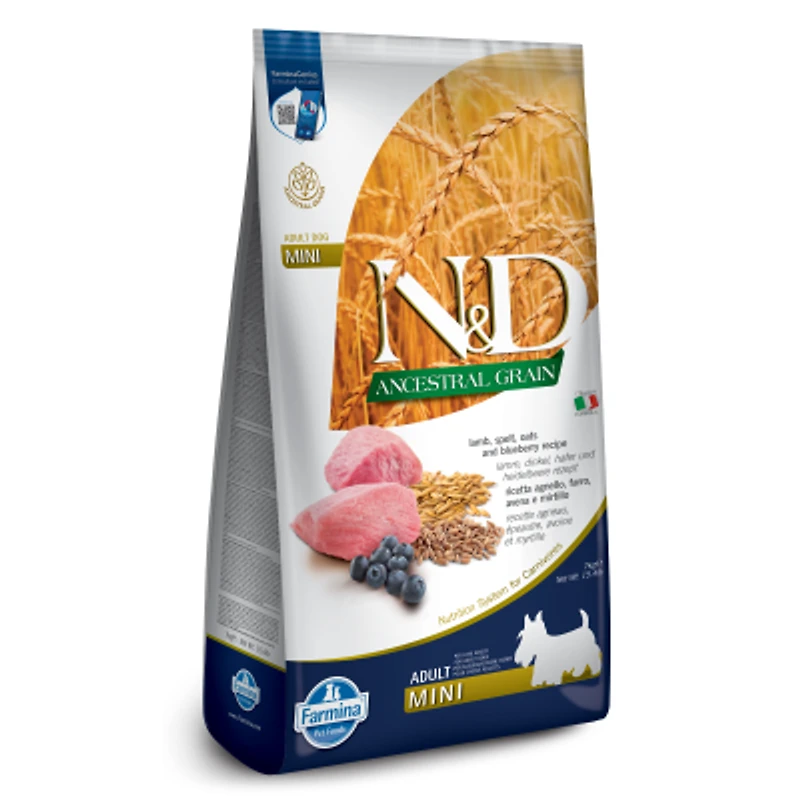 - Dry Dog Food - Lamb & Blueberry Mini Adult
