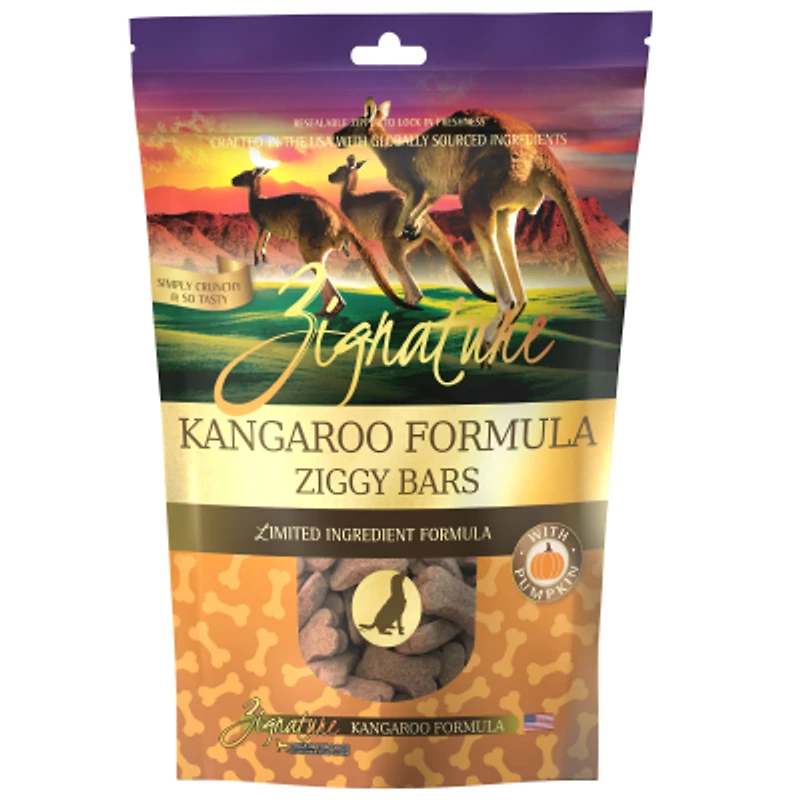 Zignature - Dog Treats - Kangaroo Ziggy Bars