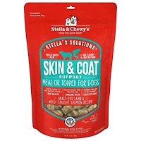 Stella & Chewy's - Freeze Dried Dog Food - Skin & Coat Support Meal or Topper - Grass Fed Lamb & Wild Caught Salmon Recipe