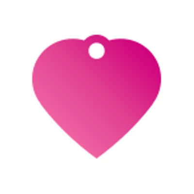 iMARC - Customizable Pet ID Tag - Pink Heart