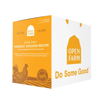 - Frozen Dog Food - Gently Cooked Harvest Chicken