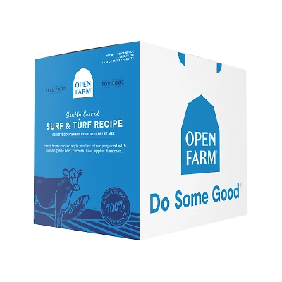 - Frozen Dog Food - Gently Cooked Surf & Turf