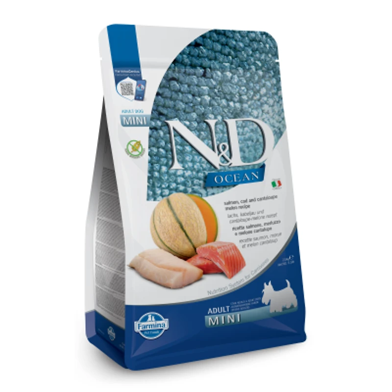 - Dry Dog Food - Salmon & Cod Mini Adult
