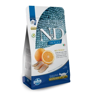 Farmina - Dry Cat Food - Herring & Orange Neutered Cat