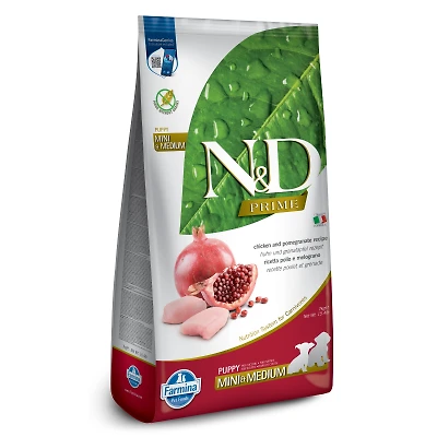 Farmina - Dry Puppy Food - Chicken & Pomegranate Mini/Med Puppy