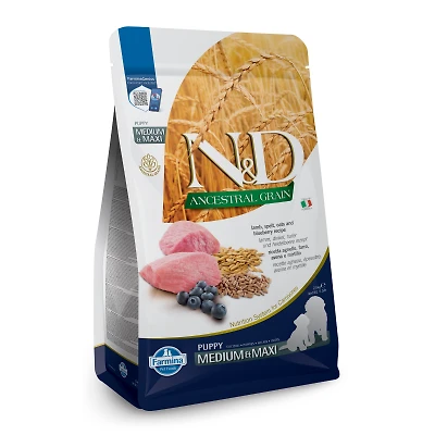 - Dry Puppy Food - Lamb & Blueberry Med/Maxi Puppy