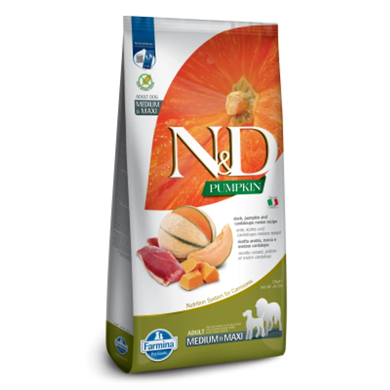 Farmina - Dry Dog Food - Pumpkin,  Duck,  & Cantaloupe Med/Maxi Adult