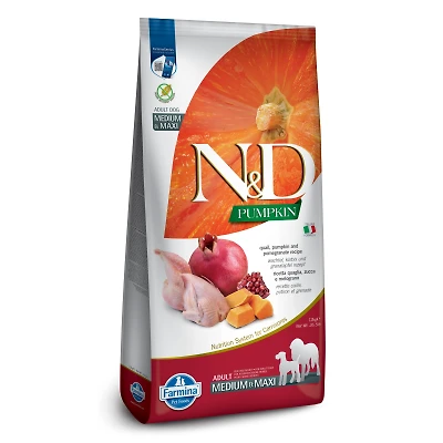 Farmina - Dry Dog Food - Quail & Pomegranate Med/Maxi Adult