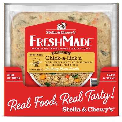Stella & Chewy's - Frozen Dog Food - FreshMade Chick-A-Lick'n