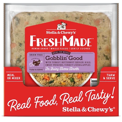 Stella & Chewy's - Frozen Dog Food - Freshmade Gobblin' Good
