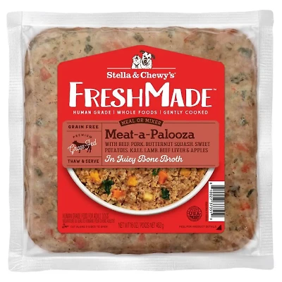 Stella & Chewy's - Frozen Dog Food - Freshmade Meat-a-Palooza