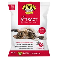 Dr Elsey's - Clumping Clay Cat Litter - Natural Herb Attractant for Litter Box Training - Cat Attract
