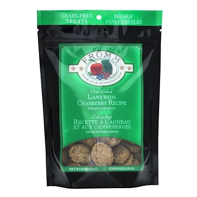 Fromm - Dog Treats - Lamb with Cranberry Recipe