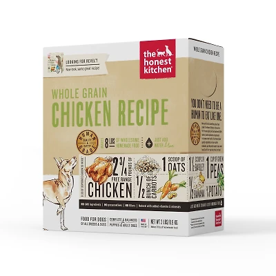 Honest Kitchen - Dog Food - Whole Grain Chicken