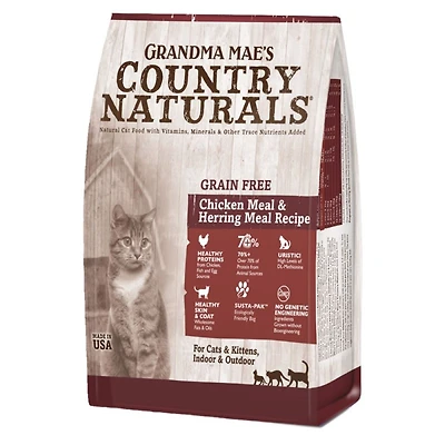 Country Naturals - Cat Food - Grain Free Cat & Kitten Entrée