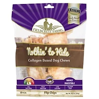 Ethical Pet - Flip Chips Collagen Dog Chew - Digestible Rawhide Alternative Treat - Pork