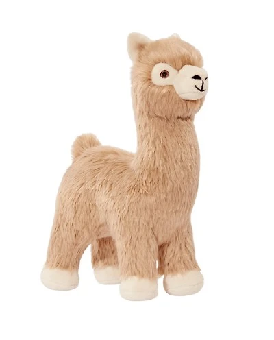 Fluff & Tuff - Plush Dog Toy - Soft Plush with Tuffweb Mesh for Snuggles & Play - Inca Alpaca