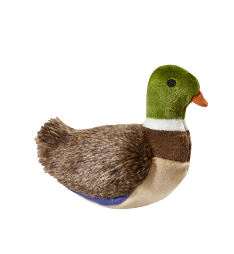 Fluff & Tuff - Plush Dog Toy - Soft Plush with Tuffweb Mesh for Snuggles & Play - Morley Mallard