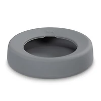 Messy Mutts - No Spill Bowl - Grey