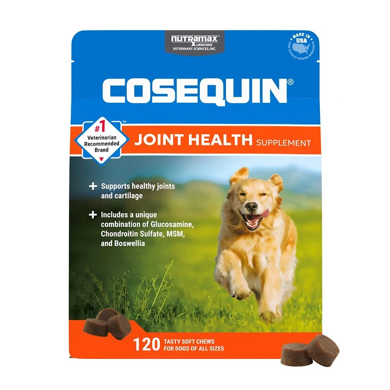 Cosequin - Soft Chews for Dogs - Joint Support Supplement with Glucosamine for Mobility & Comfort