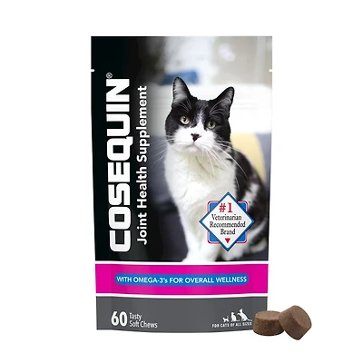 Cosequin - Soft Chews for Cats - Joint Health Supplement with Omega 3s for Overall Wellness
