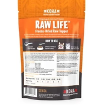 KOHA - Raw Life Freeze Dried Raw Topper - Chicken
