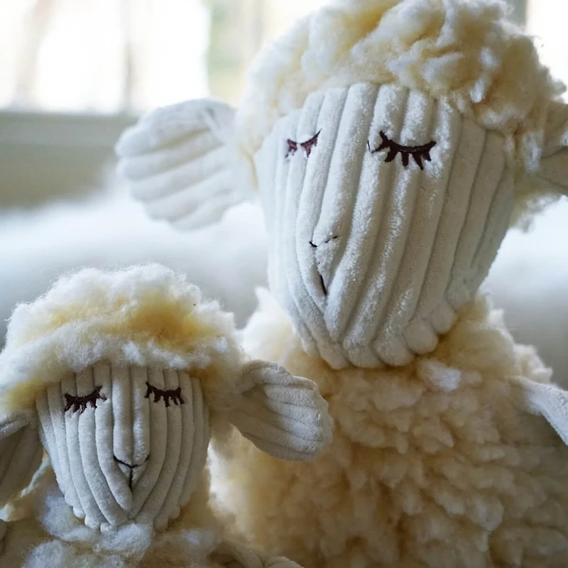 - Dog Toy - FlufferKnottie Lamb