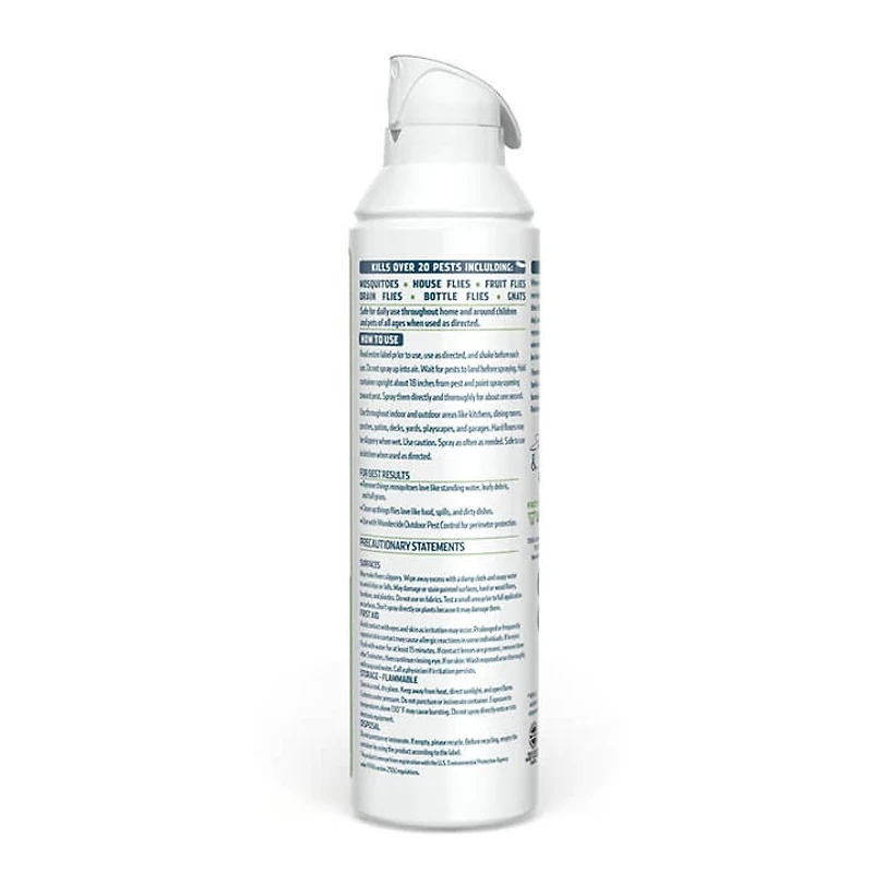 Wondercide - Mosquito & Fly for Indoor + Outdoor Spray - Pet Safe & Plant Based with Essential Oil