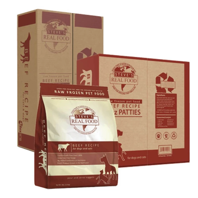 Frozen Dog & Cat Food - Raw Nutrition & High Protein