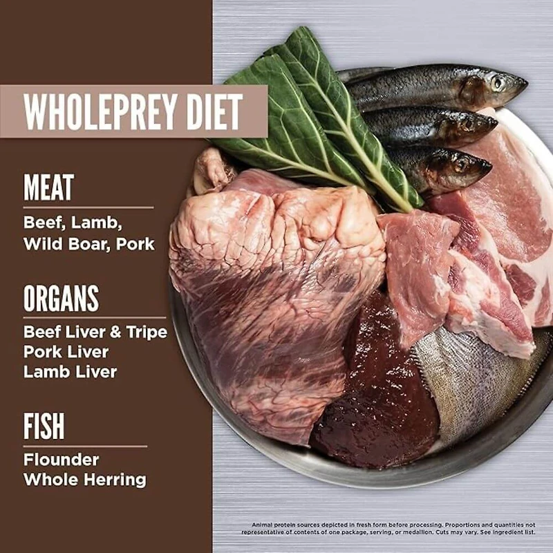 - Freeze Dried Medallions Dog Food - High Protein & Nutrient Rich Raw Animal Ingredients - Regional Red