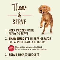 Primal - Frozen Dog Food Nuggets - Raw & Natural Nutrition - Turkey & Sardine Recipe