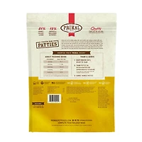 Primal - Frozen Dog Food Patties - Raw & Natural Nutrition - Rabbit Recipe