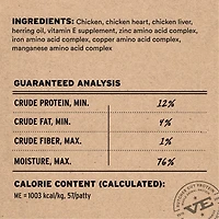 Vital Essentials - Frozen Raw Cat Food - High Protein,  Grain Free & Limited Ingredient Mini Patties - Chicken Entrée