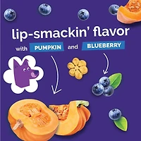 Fruitables - Skinny Minis® Dog Treat - Big Flavor Soft Chews with Superfoods - Pumpkin & Berry