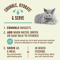 Freeze Dried Cat Food Nuggets - Raw & Natural Nutrition