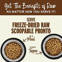 Primal - Freeze Dried Scoopable Pronto Dog Food - Raw & Natural Nutrition