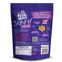 Fruitables - Skinny Minis® Dog Treat - Big Flavor Soft Chews with Superfoods - Grilled Bison