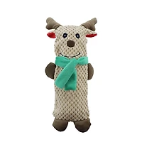 Patchwork Pet - Plush Dog Toy - Christmas Squeezy