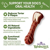 WHIMZEES - Dog Dental Treat - Brushzees Natural Grain Free Dental Chews - Large Breed Value Box